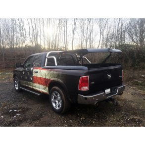 DODGE RAM 1500 QUAD-CAB TOPUP COVER  MED RULLESTANG