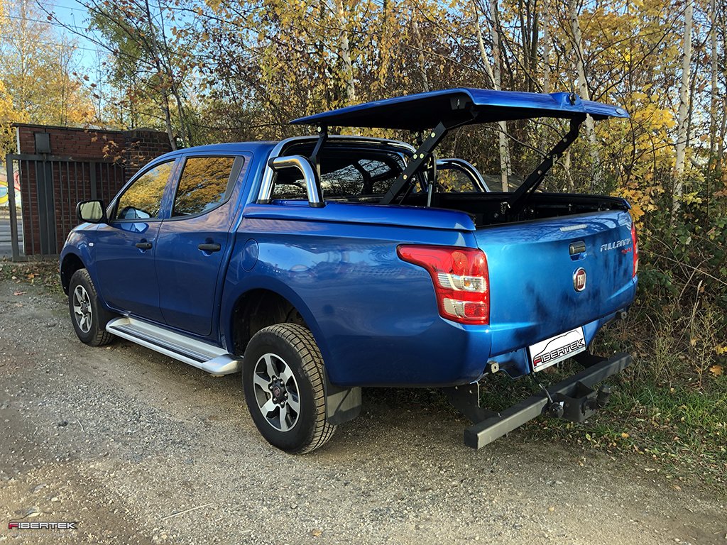 FIAT FULLBACK D-CAB TOPUP COVER  MED RULLESTANG