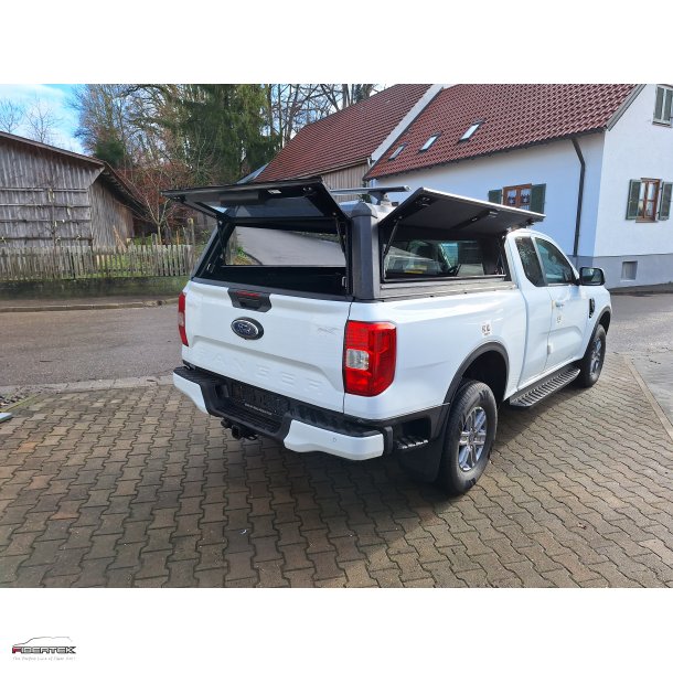 FORD RANGER EXTRAKABINE AB 2023 MODULARES ALUMINIUM HARDTOP