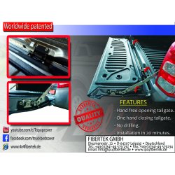 MITSUBISHI L200 MEGA AB FACELIFT 2019 - HECKKLAPPENLIFT PROLIFT 