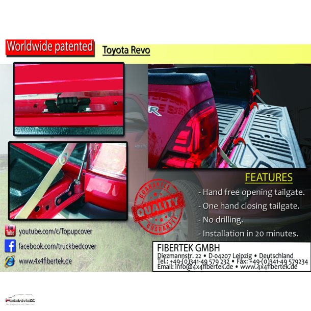 TOYOTA HILUX REVO HECKKLAPPENLIFT PROLIFT 