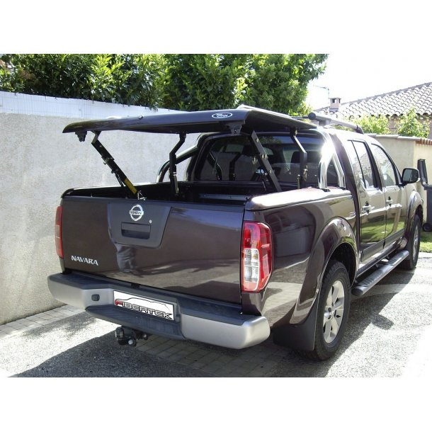 NISSAN NAVARA D40 D-CAB TOPUP COVER  WITH ROLL BAR