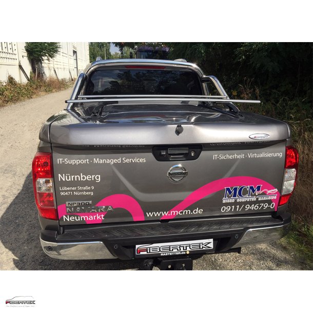 NISSAN NAVARA NP300 D-CAB TOPUP COVER  MIT STYLING BAR