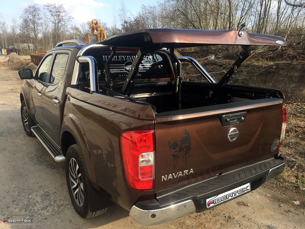 NISSAN NAVARA NP300 D-CAB TOPUP COVER  MED RULLESTANG