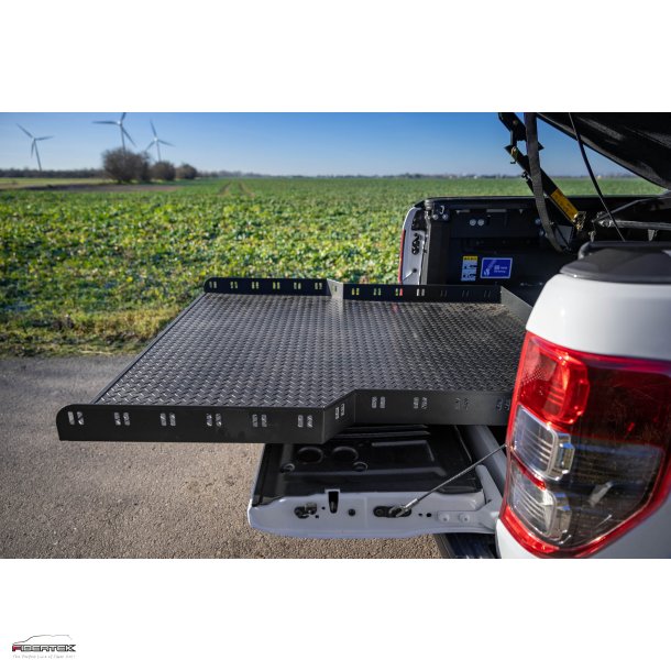MITSUBISHI L200 MEGA D-CAB AB FACELIFT 2019 - AUSZIEHBARER LADEBODEN - WORKMAN 800