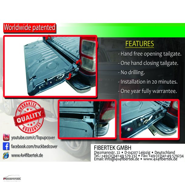 SSANGYONG MUSSO HECKKLAPPENLIFT PROLIFT 