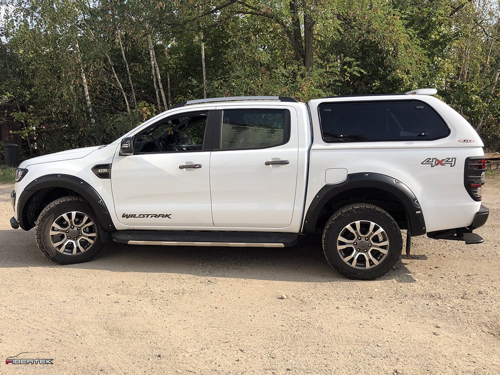 FORD RANGER KOTFLGELVERBREITERUNG 6INCH - OHNE SCHRAUBIMITATE AB 2016 bis vor dem FACELIFT 2019