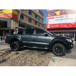 FORD RANGER KOTFLGELVERBREITERUNG 9INCH - MIT SCHRAUBIMITATE AB 2016 bis vor dem FACELIFT 2019