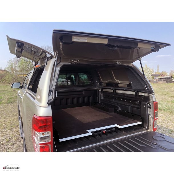 FORD RANGER AUSZIEHBARER LADEBODEN - WORKMAN 500 EXTRAKABINER