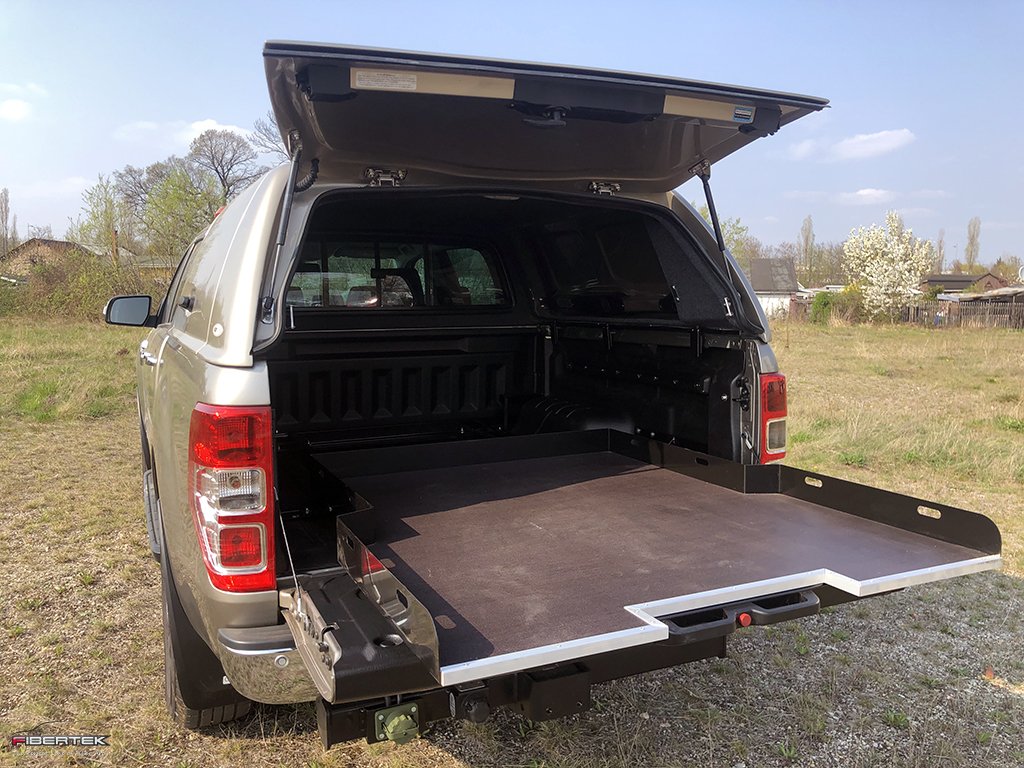 FIAT FULLBACK EXTENDED-CAB AUSZIEHBARER LADEBODEN - WORKMAN 500