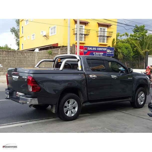 TOYOTA HILUX REVO D-CAB TOPUP COVER  MIT STYLING BAR
