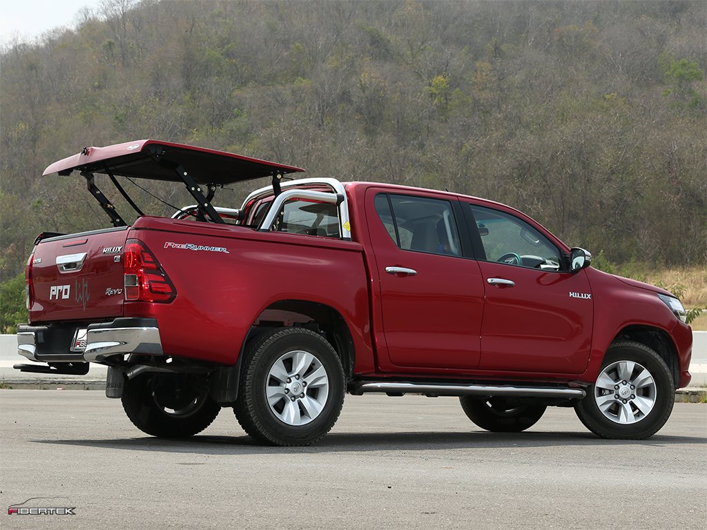 TOYOTA HILUX REVO D-CAB TOPUP COVER  MED RULLESTANG