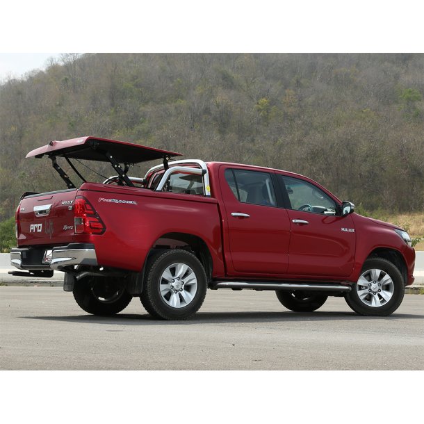 TOYOTA HILUX REVO D-CAB TOPUP COVER  WITH ROLL BAR