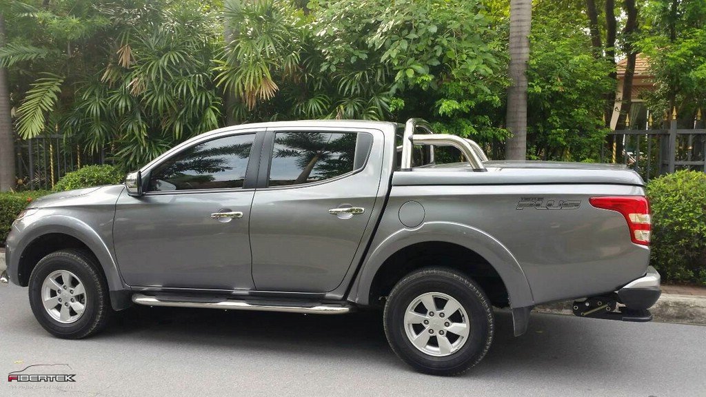 MITSUBISHI L200 MEGA D-CAB TOPUP COVER  MED RULLESTANG