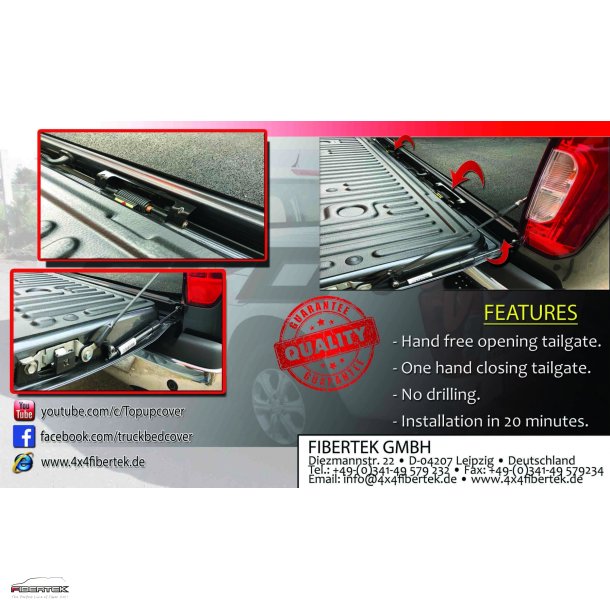 MERCEDES BENZ X-KLASSE HECKKLAPPENLIFT PROLIFT 